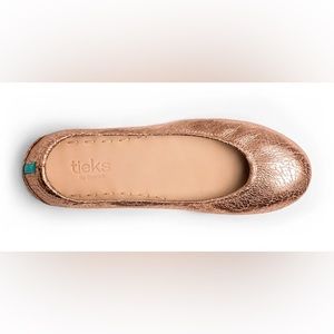 Rose Gold Glam Tieks Flats